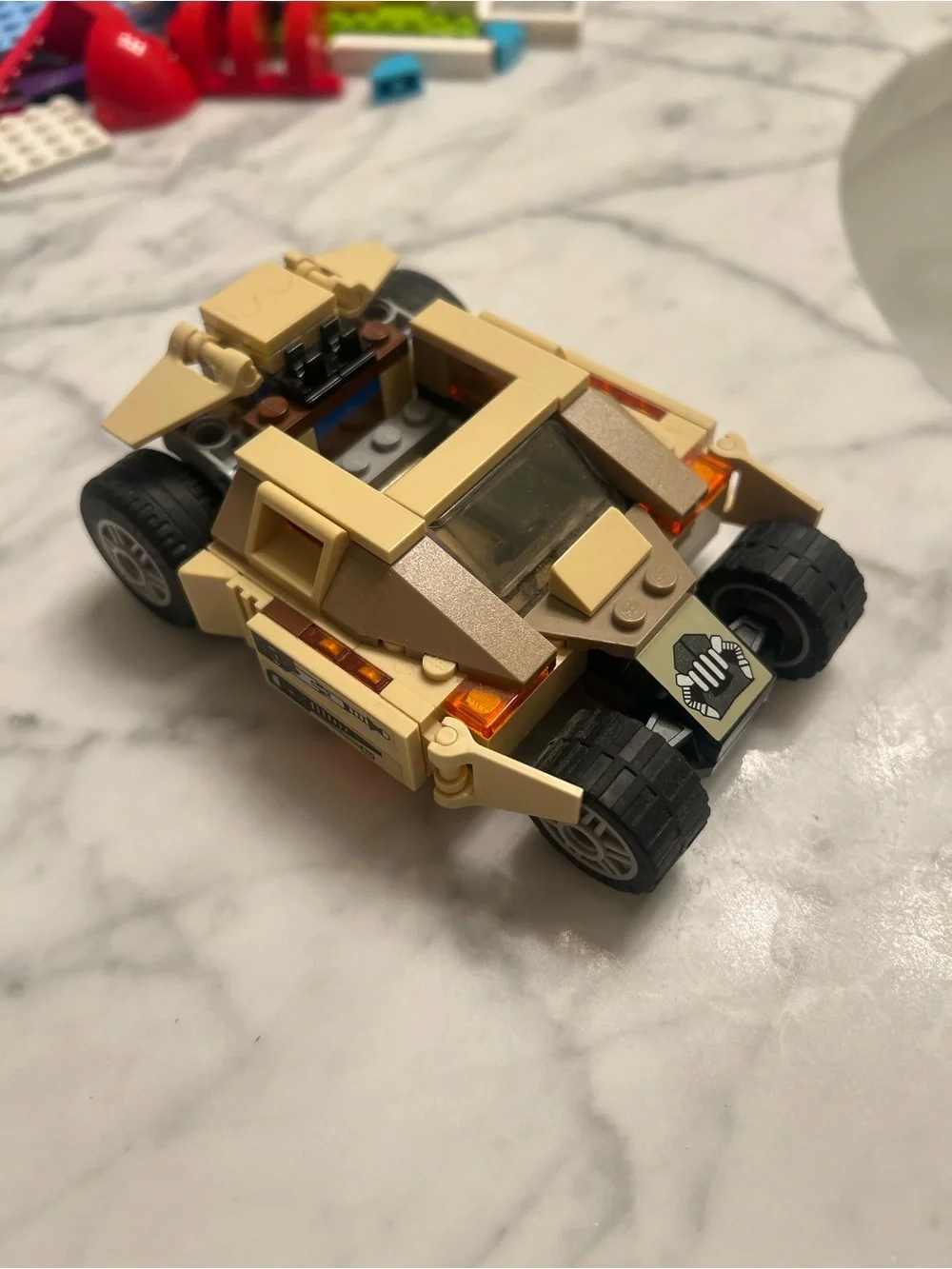 LEGO Batman Kids Toy Vehicles - Black and Yellow Play Set